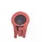 Extrudiertes rotes OEM-Gummidichtungsprofil ISO9001 EPDM-Gummistreifen